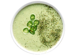 Крем супа от броколи с целина, картоф и заквасена сметана - снимка на рецептата